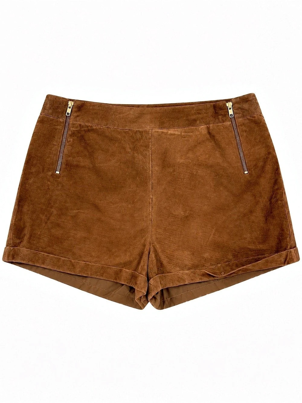 Topshop Real Suede Shorts